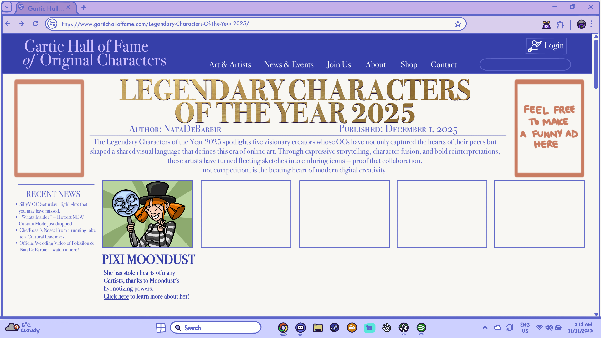 Website by NataDeBarbie